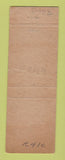 Matchbook Cover - USS Rupertus Navy