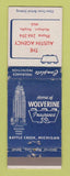 Matchbook Cover - Wolverine Insurance Austin Muskegon Heights MI WEAR
