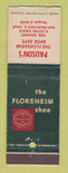 Matchbook Cover - Florsheim Shoes Paulson's San Francisco CA