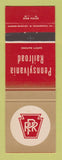 Matchbook Cover - Pennsylvania Railroad