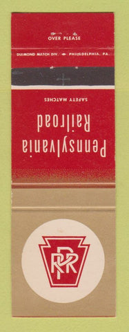 Matchbook Cover - Pennsylvania Railroad