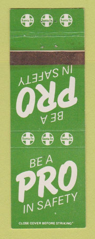 Matchbook Cover - Santa Fe Railroad Safety WEAR