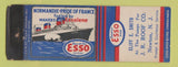Matchbook Cover - Esso oil gas JR Roof Newton NJ WEAR
