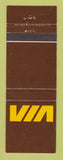 Matchbook Cover - VIA Railroad? Cruise?