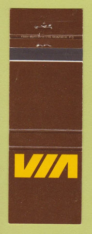 Matchbook Cover - VIA Railroad? Cruise?