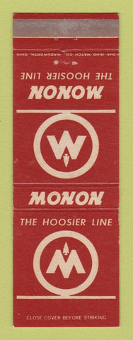 Matchbook Cover - Monon Railroad Hoosier Line