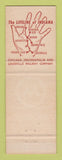 Matchbook Cover - Monon Railroad Hoosier Line