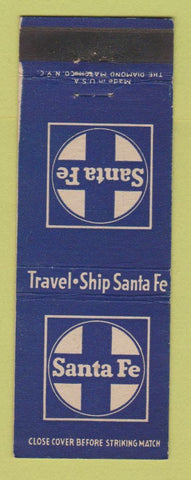 Matchbook Cover - Santa Fe Railroad