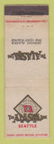 Matchbook Cover - Alaska Line Cruise Seattle WA WEAR
