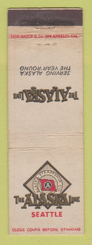 Matchbook Cover - Alaska Line Cruise Seattle WA WEAR