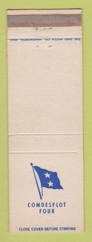 Matchbook Cover - Comdesflot Four Navy?