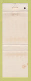 Matchbook Cover - Dix Mutual Fire Insurance Paxton IL PEACH