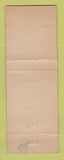 Matchbook Cover - The Grove Wheeling IL? Pinup