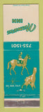 Matchbook Cover - Namara Inn Del mAr CA WEAR