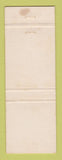 Matchbook Cover - Claremont Depot Restaurant CA WEAR