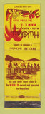 Matchbook Cover - Hukilau Maui Kona Hilo Hawaii WEAR