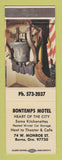 Matchbook Cover - Bontemps Motel Burns OR