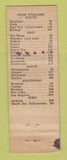 Matchbook Cover - Camp Washakie Worland WY WORN