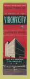 Matchbook Cover - Alexandria Hotel Los Angeles CA