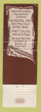 Matchbook Cover - Canyon Inn Boulder Colorado