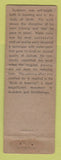 Matchbook Cover - Hotel Soaper Henderson KY WEAR