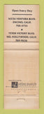 Matchbook Cover - Senor Desi Mexican Restaurant Encino North Hollywood CA WEAR