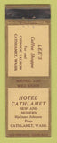 Matchbook Cover - Hotel Cathlamet WA WEAR