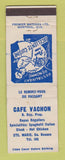 Matchbook Cover - Cafe Vachon Ste Marie QC