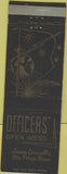 Matchbook Cover - Officers' Open Mess James Connally USAF