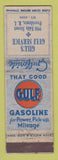Matchbook Cover - Gulf oil gas Gill's Providence RI WEAR