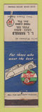 Matchbook Cover - Texac oil gas LL Harrold Jacksonville FL