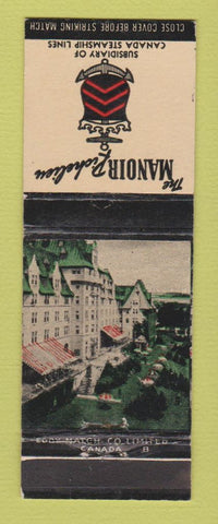 Matchbook Cover - Manoir Richelieu Canada WEAR