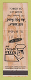 Matchbook Cover - Restaurant Au Bois Rond Scott Junction Dorch QC WOOD