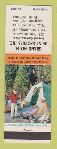 Matchbook Cover - Grand Hotel De St Georges QC
