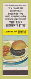 Matchbook Cover - Salle A Manger Chez Rita Levis QC