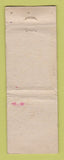 Matchbook Cover - Gulf oil gas C&C New Philadelphia OH WORN