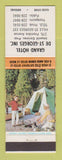 Matchbook Cover - Grand Hotel De St Georges QC