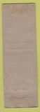 Matchbook Cover - Gulf oil gas Amherst MA
