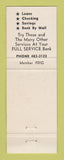 Matchbook Cover - Russell State Bank Russell KS