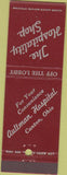 Matchbook Cover - Alultman Hospital Shop Canton OH