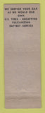 Matchbook Cover - Mobil oil gas Hunwick's Detroit? WEAR