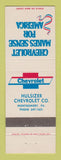 Matchbook Cover - Chevrolet Hulsizer Montgomery PA