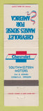 Matchbook Cover - Chevrolet Southwestern Coquille OR