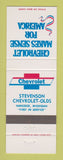 Matchbook Cover - Chevrolet Stevenson Oldsmobile Hancock MI