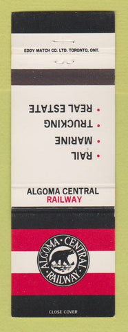 Matchbook Cover - Algoma Central Railroad WEAR