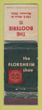 Matchbook Cover - Florsheim Shoes Booterie Norman OK WORN