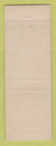 Matchbook Cover - Diversified Fire Casualty Insurance Beckley WV