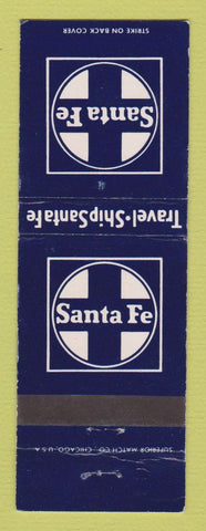 Matchbook Cover - Santa Fe Railroad