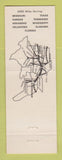 Matchbook Cover - Frisco Railroad