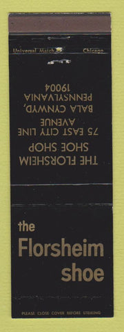 Matchbook Cover - Florsheim Shoes Bala Cynwyd PA